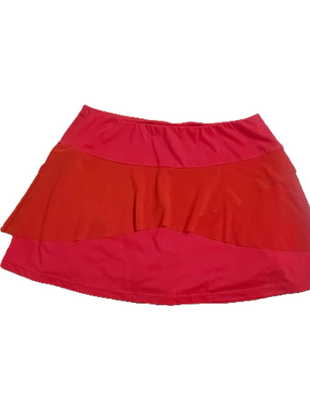 Tail brand Two-Tone Pink and Red Circle tennis  Skirt sz M